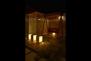 محوطه پروژه مسکونی آقای کارگر